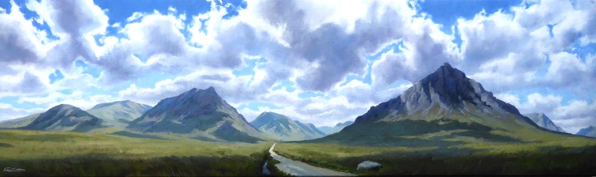 'Towards Glen Etive' by artist George Noakes